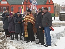 В Уренгое начали строить новый храм. К зиме начнут отделку здания