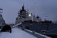 Новый фрегат проекта 22350 "Адмирал Головко" вошел в состав Северного флота