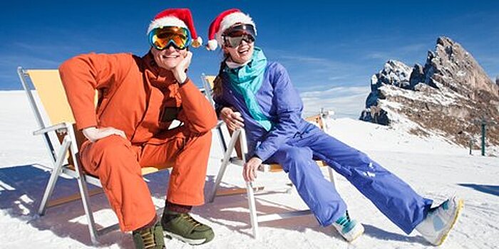 В Новый год на лыжах: куда лучше ехать, чтобы покататься