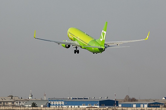 S7 выполнила первый после перерыва прямой рейс из Новосибирска в Баку