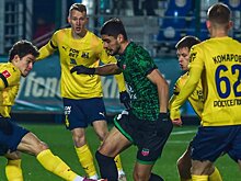 Дубль Комарова помог "Ростову" выиграть у "Нефтехимика" и пройти дальше в Кубке России