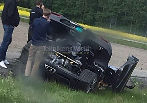 Уникальный Koenigsegg разбили во второй раз. Спустя год после первого ДТП