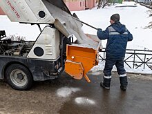 В Казани ночью распределили 536 тонн противогололедных материалов