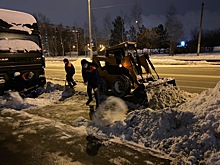 Коммунальные службы Северного Бутова перешли на круглосуточный режим работы из-за снегопада