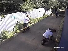 Подростки, устроившие пожар на ул. Захарова, попали на видео
