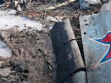 Опубликованы кадры с места крушения Ил-112В в Подмосковье