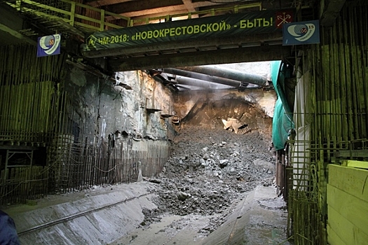 Тоннель от станции «Новокрестовская» у «Зенит-Арены» проложат к июлю