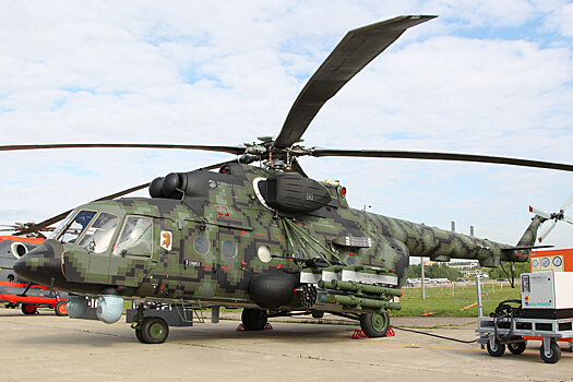 На выставке "Армия-2017" показали новый вертолет Ми-171Ш-ВН