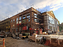 В Самаре заканчивается реконструкция бывшего кинотеатра "Россия" на Чернореченской