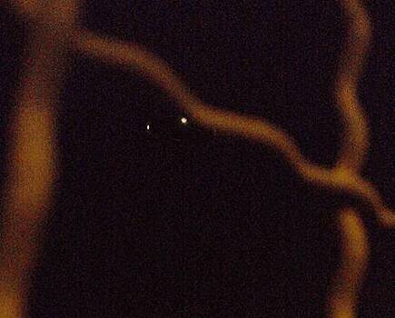 В небе над Женевой заметили НЛО