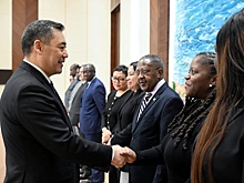 Глава Кыргызстана встретился с постпредами разных стран в ООН