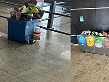 Пассажиры жалуются на горы мусора в аэропорту Стамбула