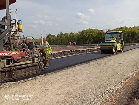 В Тамбовской области завершаются работы по строительству дорог к объектам АПК в рамках госпрограммы