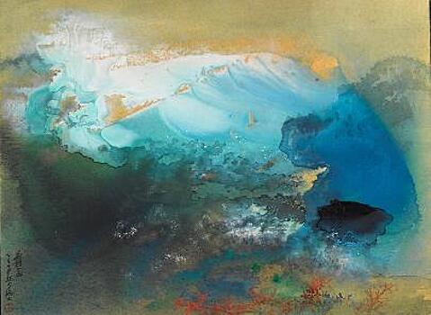 На аукционе в Гонконге продана картина художника Чжан Дацяня за $27,5 миллионов