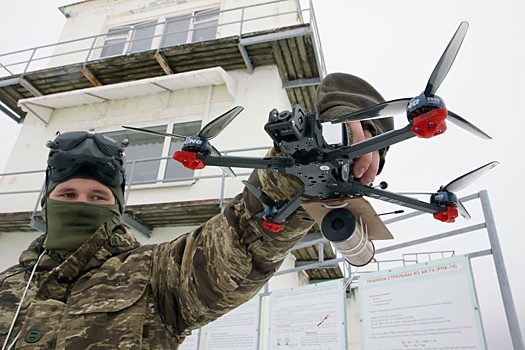 Российские FPV-дроны перешли на новый способ управления