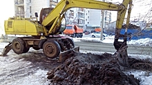 В Барнауле из-за аварии затопило участок ул. Советской Армии