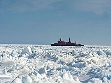 В Петербурге прошла церемония наречения ледокола "Евгений Примаков"