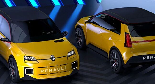 Стало известно, где будут выпускать возрожденный электрический Renault 5