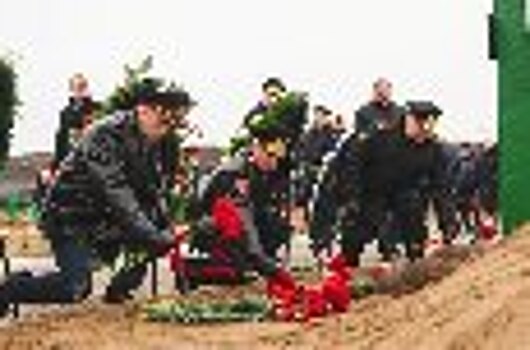 Начальник УФСИН России по Мурманской области принял участие в торжественно-траурной церемонии захоронения останков красноармейцев