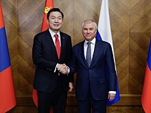 Вячеслав Володин и Ням-Осорын Учрал обсудили вопросы развития российско-монгольского межпарламентского взаимодействия