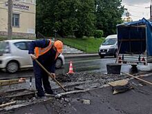В Омске завершен ремонт дороги на улице Энтузиастов
