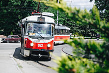 В Краснодаре по просьбе жителей отремонтировали трамвайную остановку