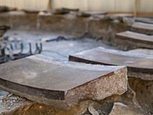 В Волгограде продолжается реставрация фонтана между двумя вузами