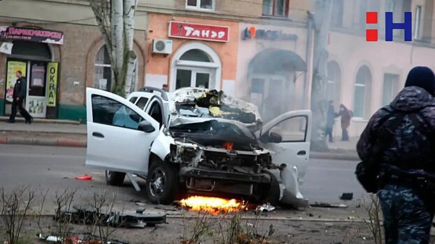 У входа в центральный парк Мелитополя СБУ взорвали автомобиль