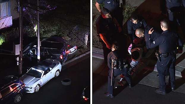 В Лос-Анджелесе похитили автомобиль Кайла Кузмы. Злоумышленник попал в аварию во время погони