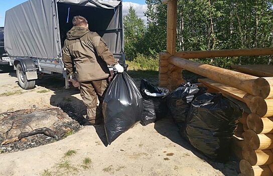 На Ямале зоны отдыха очистили от мусора
