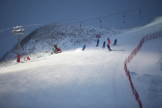 Посетители «Лисьей горы» на мастер‐классе в Балашихе научились кататься на горных лыжах
