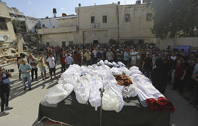 При ударе по храму в Газе погибли 18 человек