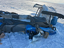 В Тазовском полицейские проводят проверку после ДТП со снегоходчиками. ВИДЕО