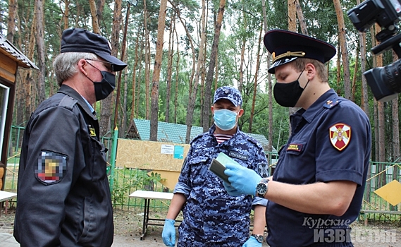 Росгвардейцы проверили готовность лагерей в Курской области к приему детей