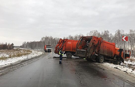 «Эковывоз» прокомментировал ДТП двух мусоровозов, в котором погибли люди