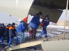Спецборт МЧС вылетел в Красноярск с 8 пострадавшими в результате ЧП в Туве