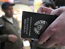 В Екатеринбурге на видео попала толпа мигрантов, снесшая дверь в здание МВД