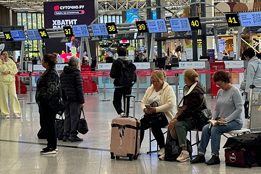 В аэропорту Сочи задержали вылеты 24 рейсов