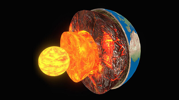 Раскрыто происхождение необычных структур в недрах Земли