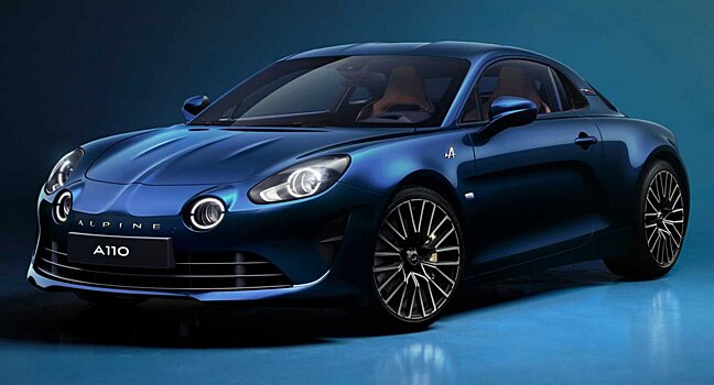 Alpine выпустила лимитированное купе A110 Legende GT с золотистыми суппортами