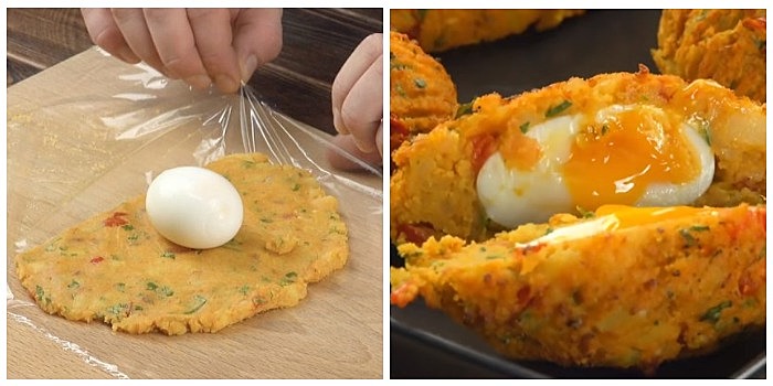 «Картофельные яйца»: необычное блюдо из привычных продуктов. Оригинальная подача понравилась всем моим гостям