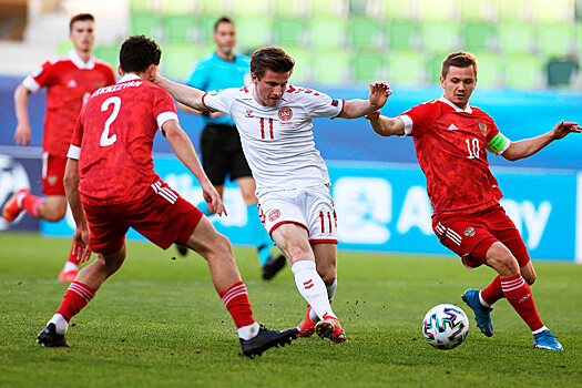 Дания – Россия – 3:0, видео, голы, обзор матча, 31 марта 2021 года, молодёжный Евро-2021