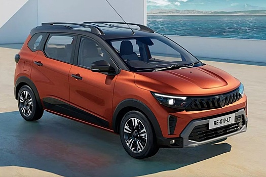Микровэн Renault Triber за 600 тысяч рублей прошел радикальное обновление