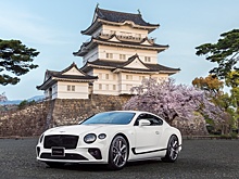 Монохромный Bentley Continental GT посвятили Японии