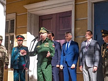 В Смоленске открыли сквер памяти героев СВО