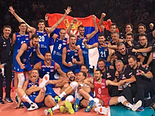 Сербские волейболисты во второй раз в истории выиграли чемпионат Европы