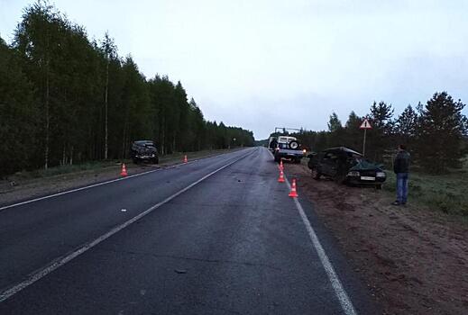 В Верхошижемском районе в результате столкновения двух ВАЗов погиб мужчина