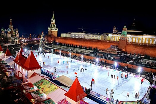 На Красной площади откроют каток в стиле русского авангарда