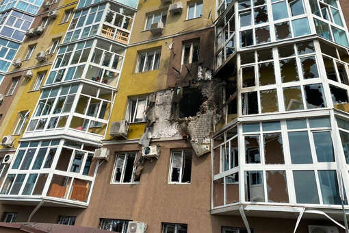 Власти Воронежа: 10 июня начнутся восстановительные работы в доме, на который упал БПЛА