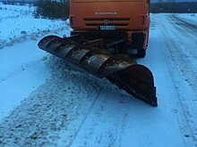 В Кировской области очистка дорог от снега ведется круглосуточно